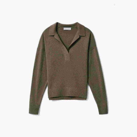 Green Oversized Crew